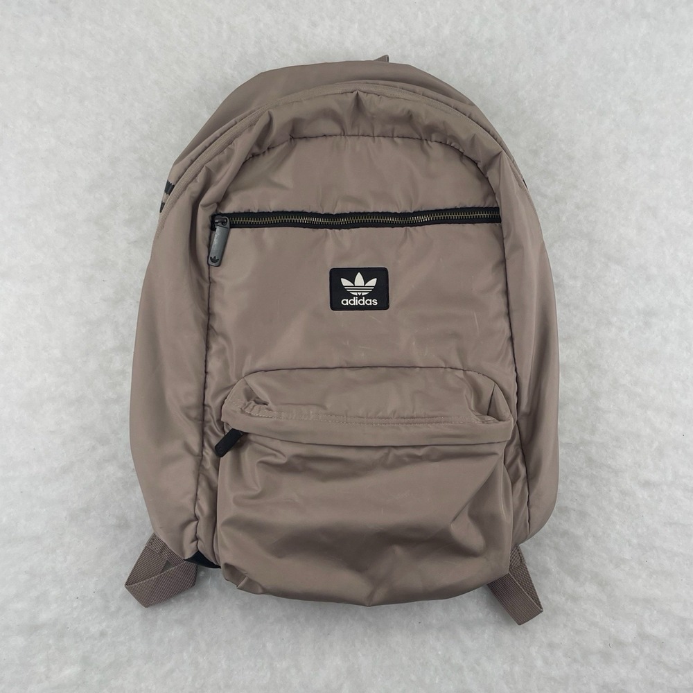 Adidas Originals National Backpack Taupe Color Carry On Size